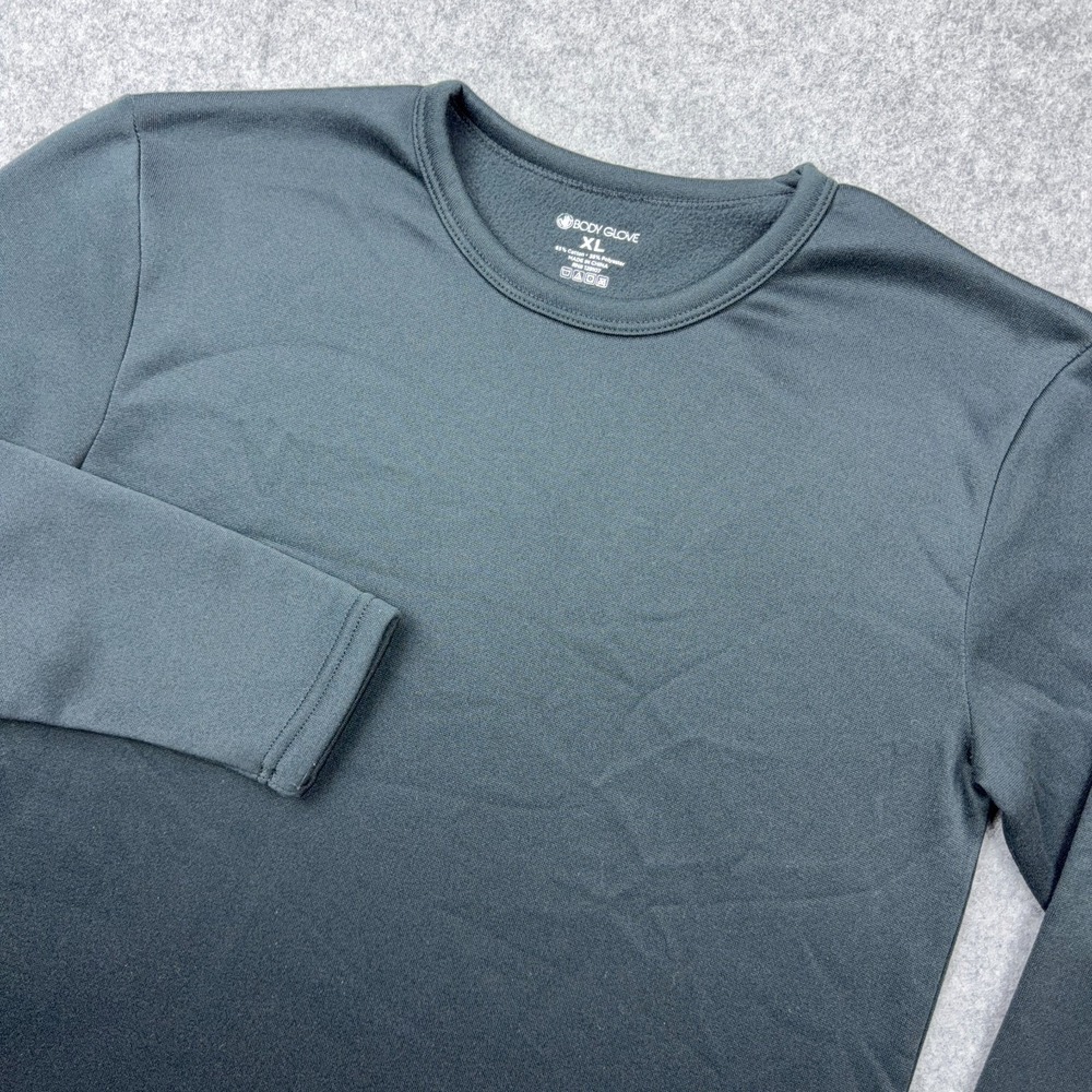 Body Glove Shirt Mens XL Black Thermal Long‎ Sleeve Base Layer Winter Outdoor